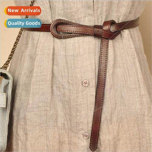 Dress belt casual simple versatile Korea sweater dress child