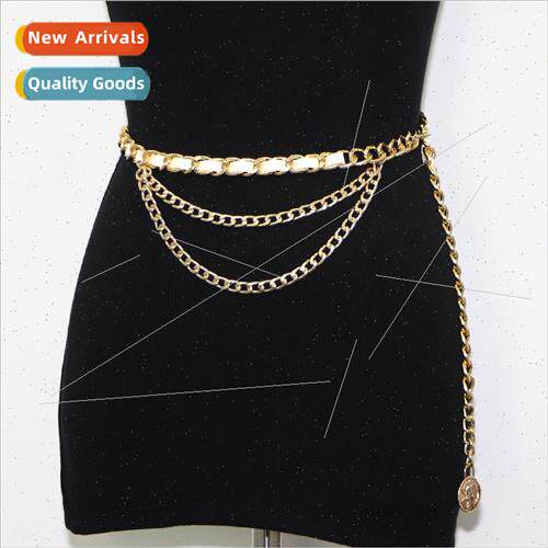 new tide waist chain female accessories multi-layer chain dr