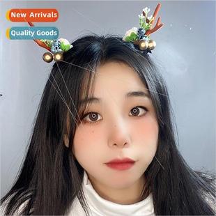 headdress Christmas deer hair female Creative bands ins