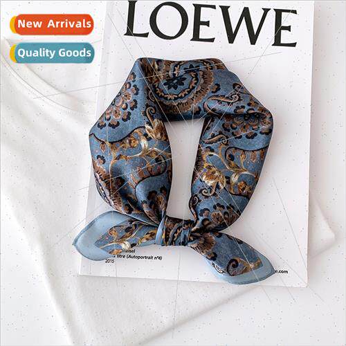 Mulberry silk silk scarf small square scarf women spring aut
