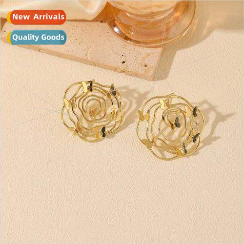 Fresh Fashion mple Premium Geometric Round Creative Threaded