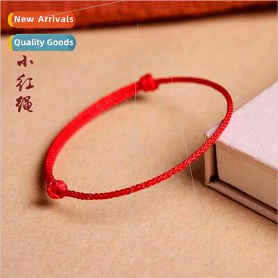 Small red rope bracelet peace wang luck hrope male anklet st