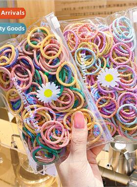 One hundred installed rubber band children hair tie hair hea