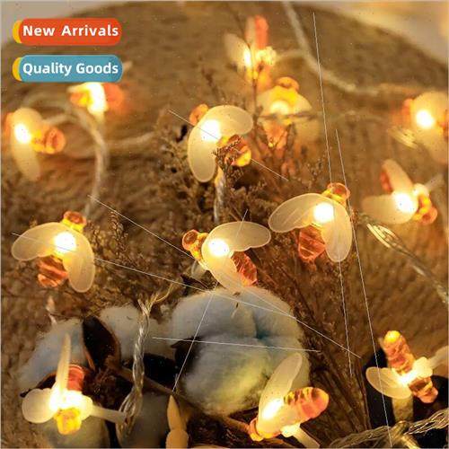 New LED Small Bee ght String Outdoor Patio Decoration Acryli