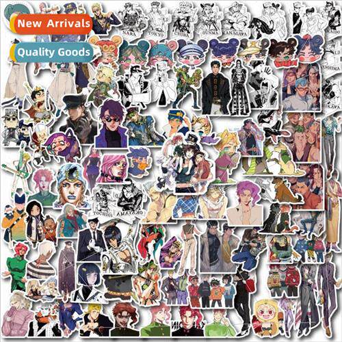 100 pcs of Japanese anime JOJOs Wonderful Adventure doodle s