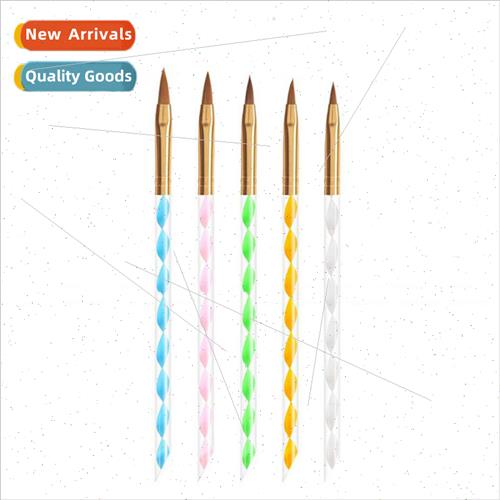 Nail crystal sculpture pen spiral light therapy pen acrylic