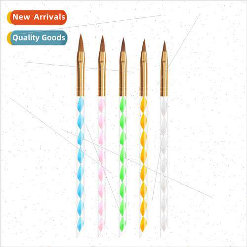 Nail crystal sculpture pen spiral light therapy pen acrylic