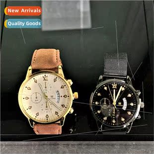 business casual simple steel belt minous mesh waterprowatch