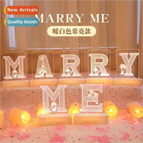 New led decorative light valentine day decoration proposal a