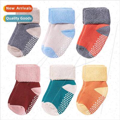 Childrens socks fall and winter baby boys and girls floor -s