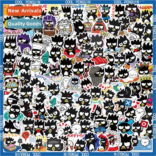 100 Funny Cute Hedgehog Cool Penguin Stickers Student DIY Wa