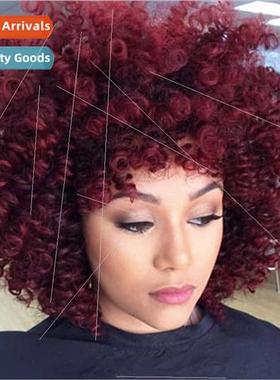 Wigs African Wigs Exploding Head Wigs Women Small Curly Hair