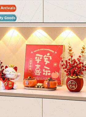 Persimmon Persimmon Ruyi Fortune Bag Dried Flower Vase Arran