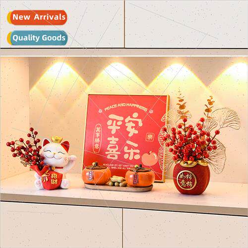 Persimmon Persimmon Ruyi Fortune Bag Dried Flower Vase Arran