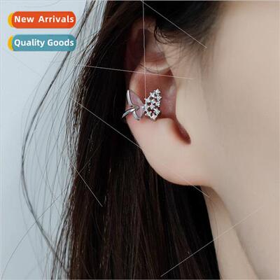 Ice Cream Pink Butterfly Ear Clips Asymmetrical Full Star Zi