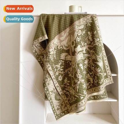 2023 new fall winter scarf Ms. thickened warm faux cashmere