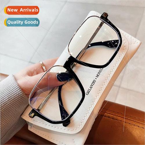 New anti-blue light Korea large square frame myopia eye fram