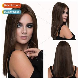 Long Wigs Length Women Dye Medium Pick Europe Brown