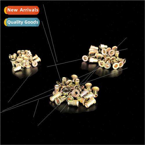 Rivet Nuts 25PCS Bag M3-M10 Colorful Zinc Plated Bagged Scre