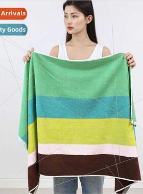 mple color blocking cotton towel A class combed long-staple