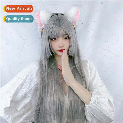 cosplay styling wig female Rapunzel cut Qi bangs color hair