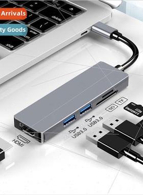 type-c to hdmi docking station wh 3 port hub high speed pd c