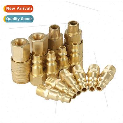 1/4NPT New American Brass Quick Couplings 14 Piece Set