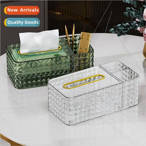 Tissue box home paper box coffee table remote control organi