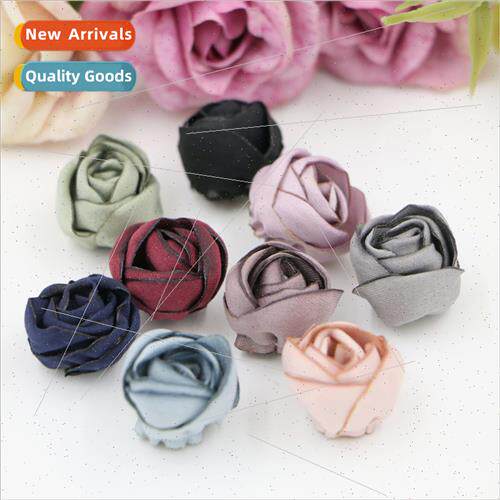 Hair accessories diy materials Korean handmade burnt edge bu