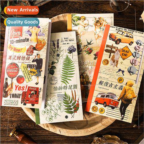 Past Years-TN Standard Edion Sticker Book Vintage Stickers F