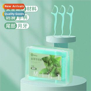 Ultra-fine portable mint-flavored floss high elasticy floss