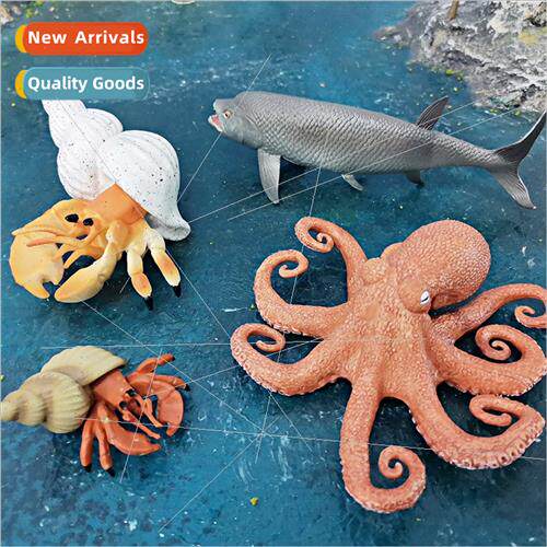model underwater creatures herm crab octopus sword shooter o