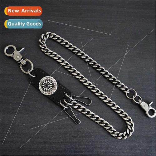 Punk metal charm chain accessories waist chain male hip-hop