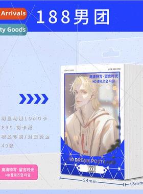 Anime 188 Boys 40 LOMO card small card can be handwritten Fa