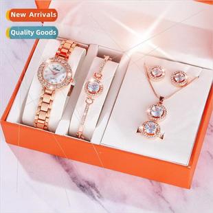 ladies watch bracelet Fashion sets diamond two simp