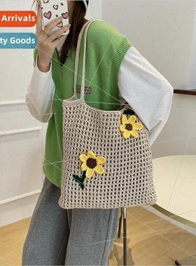 2022 New Trend Handbag Woolen Knitting Bag Handmade Bag Shou