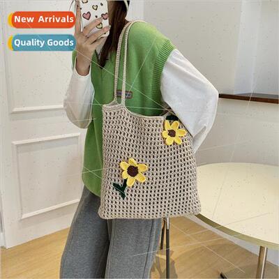 2022 New Trend Handbag Woolen Knitting Bag Handmade Bag Shou