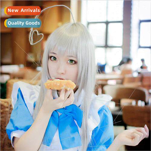 Stalking Nayako wig silver gray 100CM long cosplay wig can b