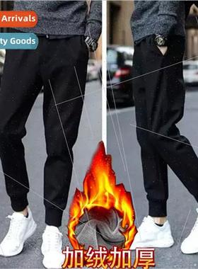2019 fall and winter mens drawstring pants casual chaps Haru