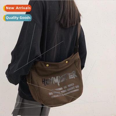 men crossbody bag large capacy Japan canvas shoulder bag cas