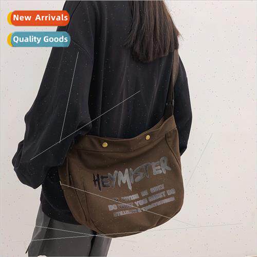 men crossbody bag large capacy Japan canvas shoulder bag cas