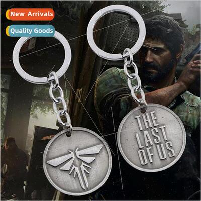Europe fine jewelry Last Us commemorative badge keychain Eur