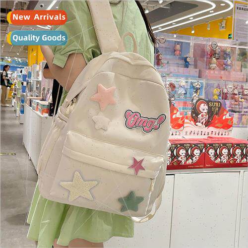 new shoulder bag female Mori system schoolbag Rui camping  n