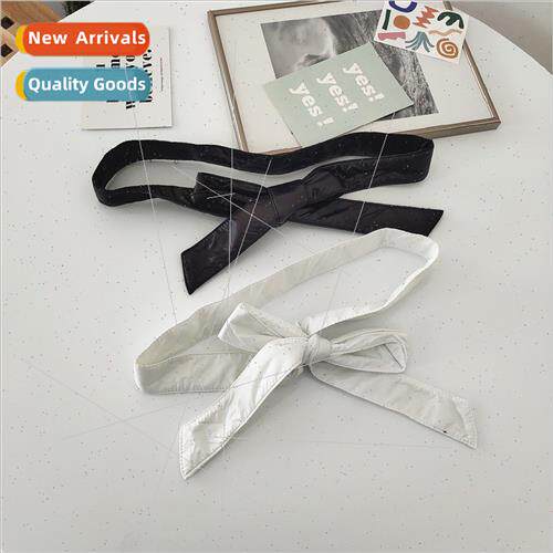 Winter Outerwear Tie Belt Belt Women Decorative Feather Belt