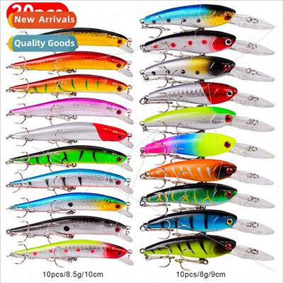 20 Color Minnow Set Road Runner Mixed Colors 2 zes 2 Weights