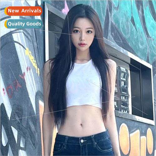 Europe wig female long hair center parted bangs simulation s