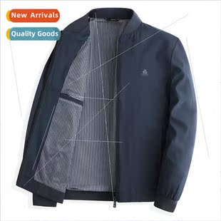 collar jacket business draped Casual casual stand