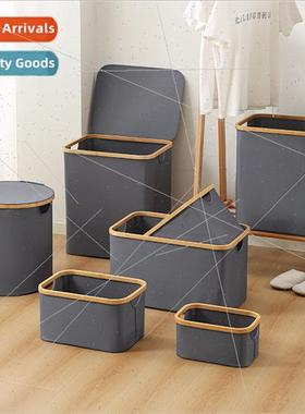 Desktop Storage Basket Bedroom Organizer Dirty Clothes Stora