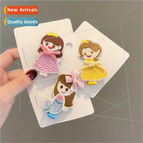 Baby hair accessories Korean bangs hairpin Snow Whe Princess