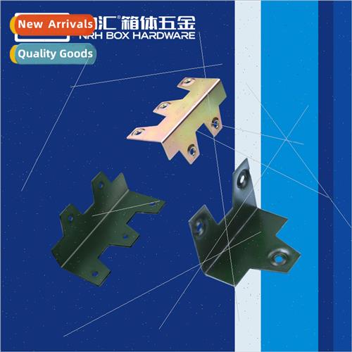 Wooden crate wolf tooth wrapped corner packing box corner pr